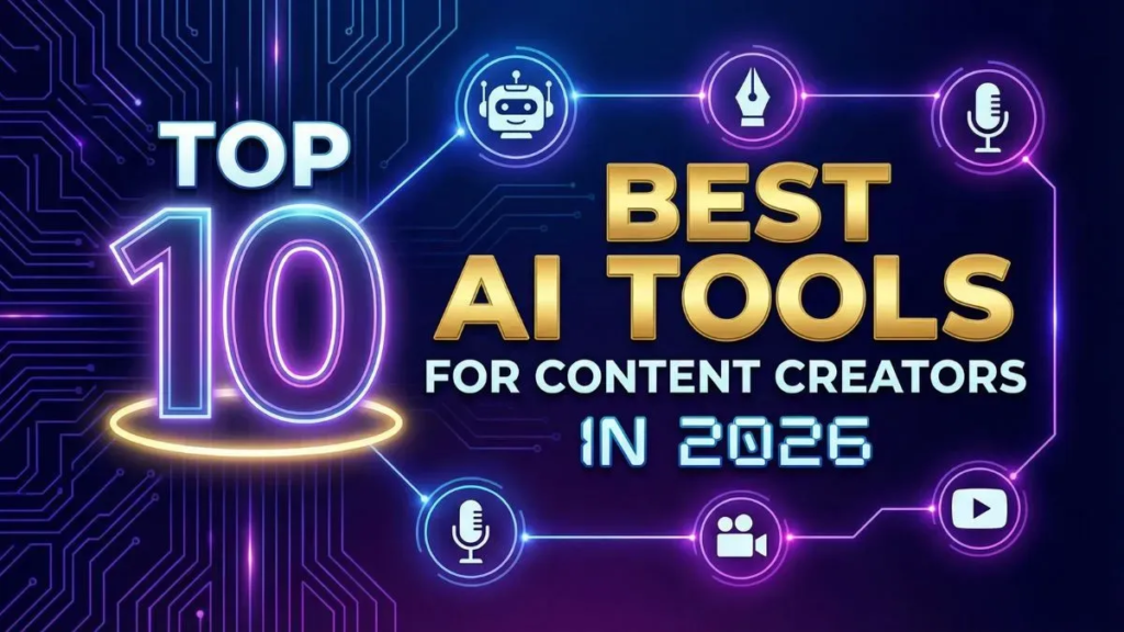 Best AI Tools for Content Creators in 2026 — Build More, Burn Out Less best ai tools for content creators in 2026