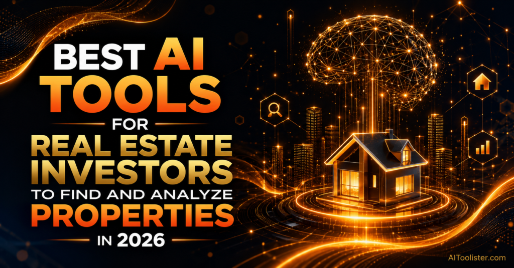 Best AI Tools for Real Estate Investors to Find and Analyze Properties in 2026 best ai tools for real estate investors