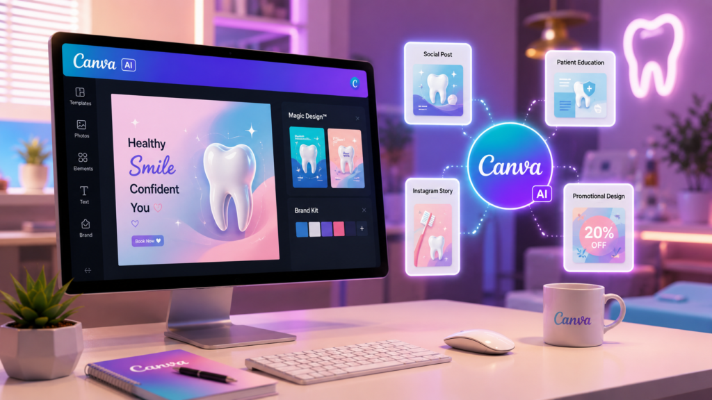 Best AI Tools for Dentists to Manage Patients and Grow Their Practice in 2026 canva ai tools for dentist