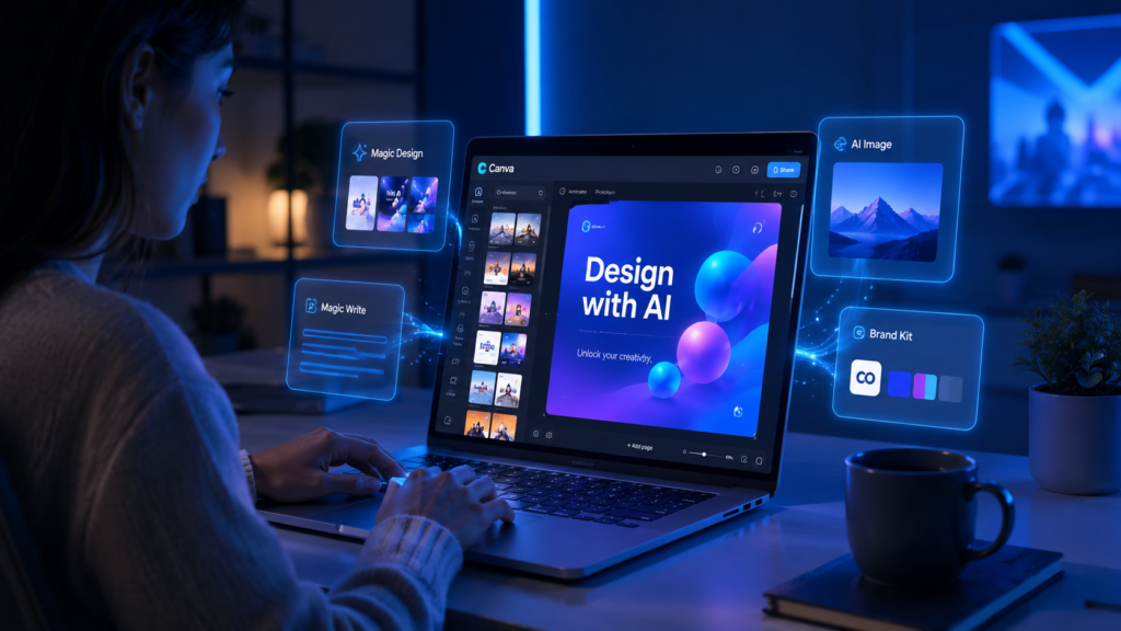 canva ai tool for therapist