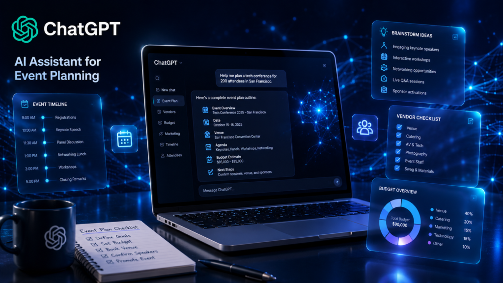 Best AI Tools for Event Planners to Organize and Market Events in 2026 chatgpt ai tool for event planners