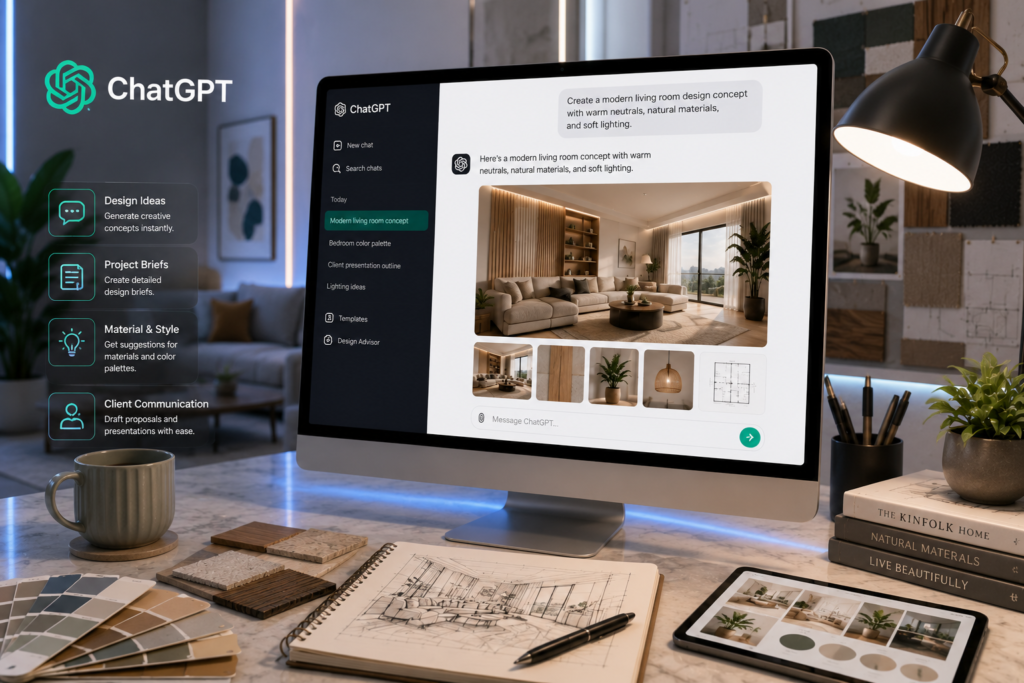 chatgpt ai tool for interior designer