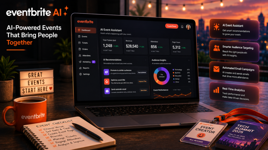 Best AI Tools for Event Planners to Organize and Market Events in 2026 eventbrite ai tool for event planners