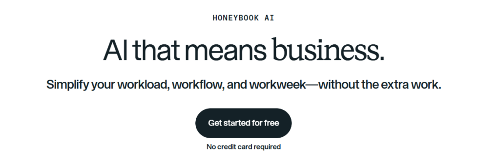 honeybook ai tool for freelancer 2026