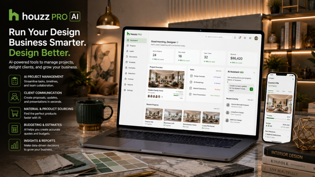 houzz pro ai tool for interior designer