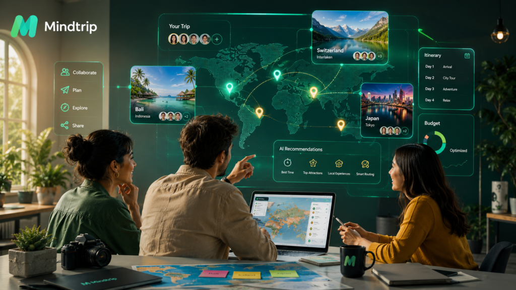 mindtrip ai tools for travel agents