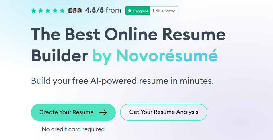 Best AI Resume Builders in 2026 — What Actually Gets You Interviews novo resume ai tool ai resume builders in 2026