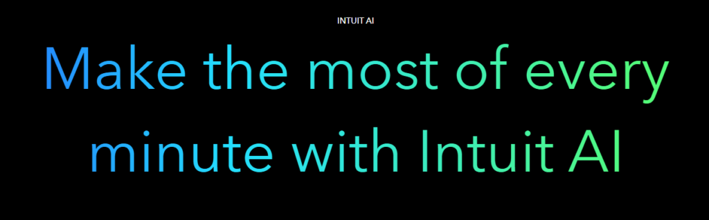 quick book ai tool for small business
