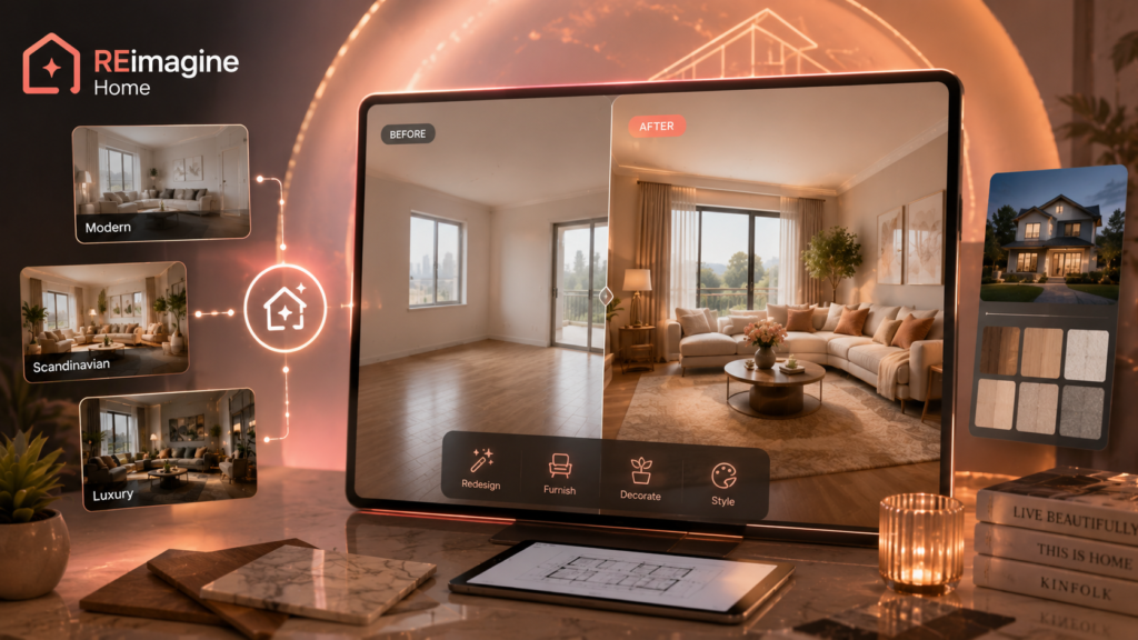 reimagine ai tool for interior designer