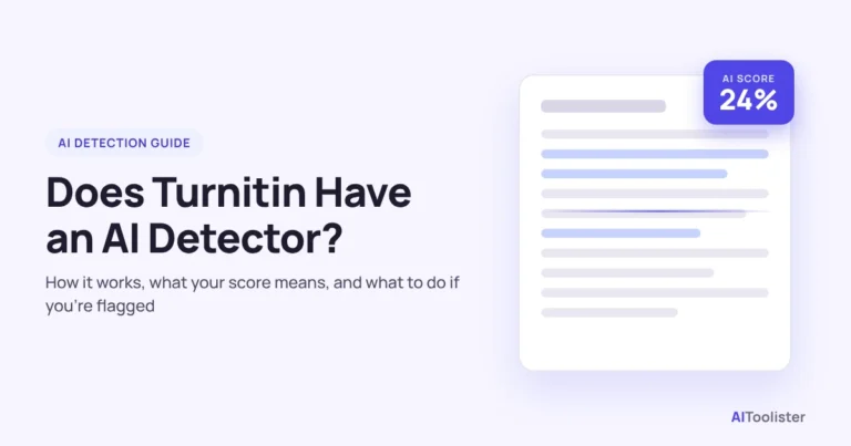 Does Turnitin have an AI detector? Guide to how it works and what your score means