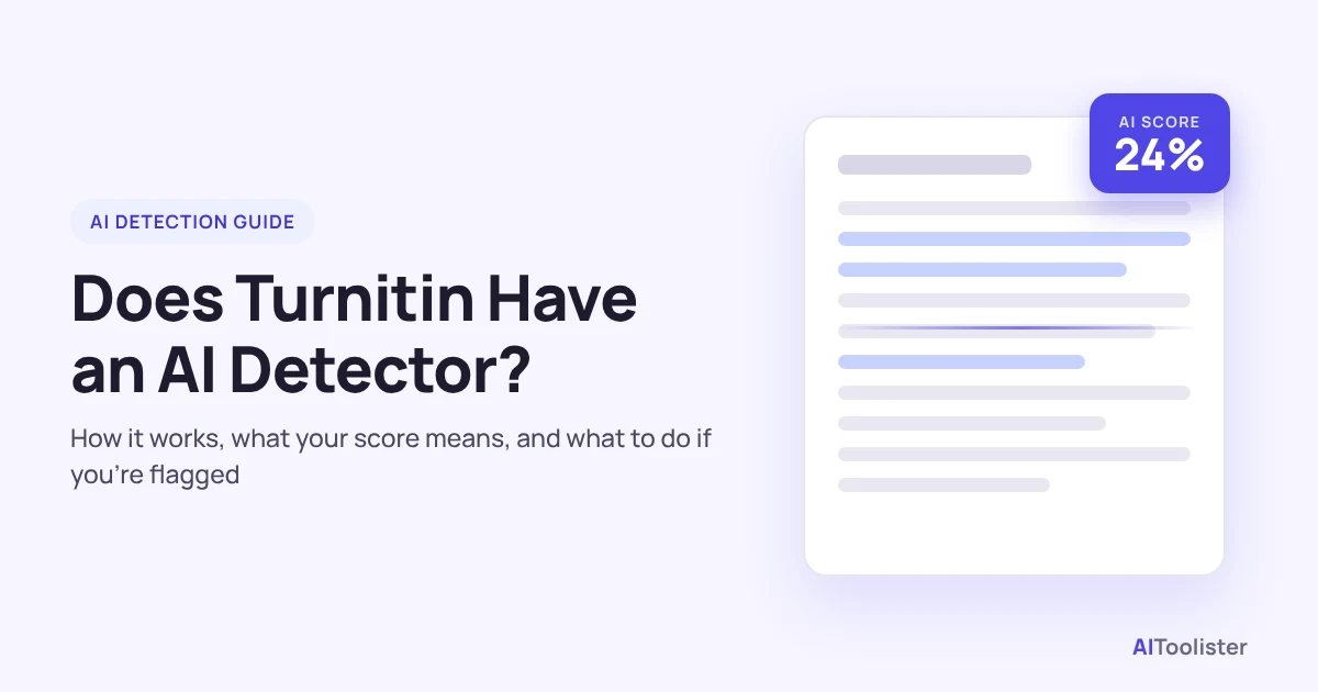 Does Turnitin have an AI detector? Guide to how it works and what your score means